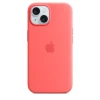 Чехол Silicone Case для iPhone 15 Plus, силикон, "Guava"