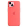Чехол Silicone Case для iPhone 15 Plus, силикон, "Guava"