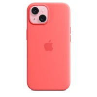 Чехол Silicone Case для iPhone 15 Plus, силикон, "Guava"