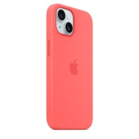 Чехол Silicone Case для iPhone 15 Plus, силикон, "Guava"