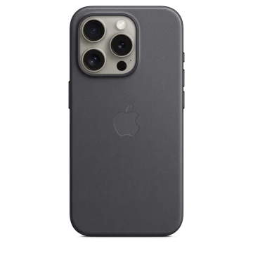Накладка Apple FineWoven Case с MagSafe для iPhone 15 Pro, чёрный