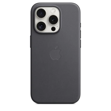 Накладка Apple FineWoven Case с MagSafe для iPhone 15 Pro, чёрный