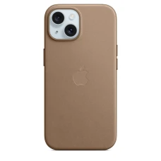 Накладка Apple FineWoven Case с MagSafe для iPhone 15 Plus, коричневый