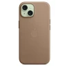 Накладка Apple FineWoven Case с MagSafe для iPhone 15 Plus, коричневый