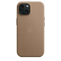 Накладка Apple FineWoven Case с MagSafe для iPhone 15 Plus, коричневый
