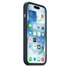 Накладка Apple FineWoven Case с MagSafe для iPhone 15, синий MT3G3 
