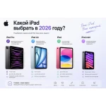 Какой iPad выбрать в 2026 году? Рекомендации Apple для разных пользователей