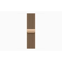 Apple Watch Series 10 46mm, Gold Titanium, Stainless Steel Milanese Loop, Gold, S/M