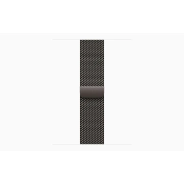 Apple Watch Series 10 42mm, Slate Titanium, Stainless Steel Milanese Loop, Slate 