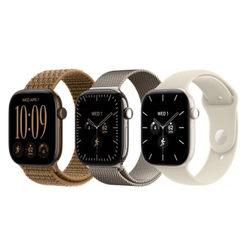 Apple Watch Series 12, 42mm, Black Aluminum Case with Black Sport Band - M/L (MJEC4)