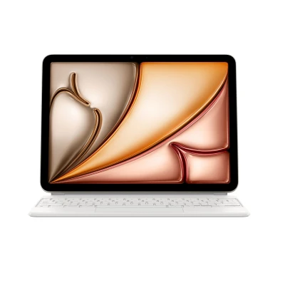 Клавиатура Magic Keyboard для iPad Air 13 / iPad Pro 12.9 (White) (MJQL3) (2024)