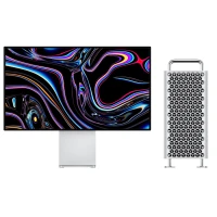 Apple Mac Pro Tower M2 Ultra (24 CPU, 60 GPU), 128 ГБ, 1 ТБ SSD, Серебристый