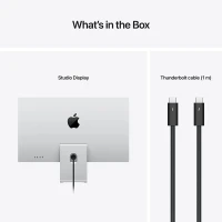Монитор Apple Studio Display 27" MK0Q3|MYJF3, (стандартный, подставка с наклоном и высотой)
