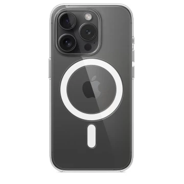 Прозрачный чехол MagSafe для iPhone 15 Pro Max
