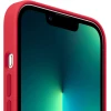 Чехол Silicone Case для iPhone 13 Pro, силикон, (Product) RED