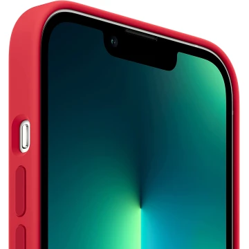 Чехол Silicone Case для iPhone 13 Pro Max, силикон, (Product) RED