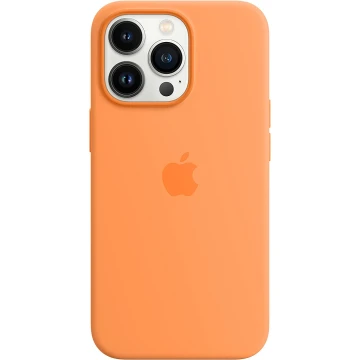 Чехол Silicone Case для iPhone 13 Pro Max, силикон, "оранжевый"