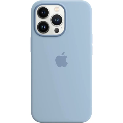 Чехол Silicone Case для iPhone 13 Pro Max, силикон, "синий туман"