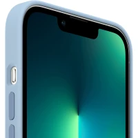 Чехол Silicone Case для iPhone 13 Pro Max, силикон, "синий туман"