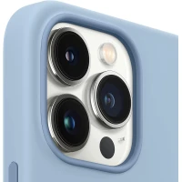 Чехол Silicone Case для iPhone 13 Pro Max, силикон, "синий туман"