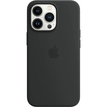 Чехол Silicone Case для iPhone 13 Pro Max, силикон, "тёмная ночь"