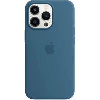 Чехол Silicone Case для iPhone 13 Pro Max, силикон, "голубая сойка"