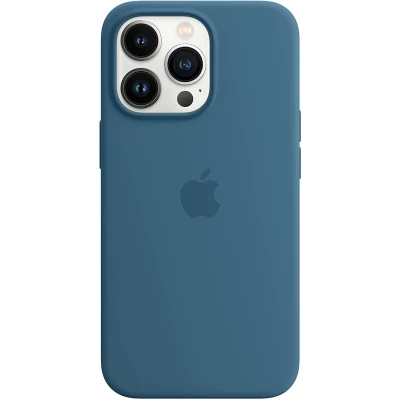 Чехол Silicone Case для iPhone 13 Pro Max, силикон, "голубая сойка"