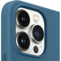 Чехол Silicone Case для iPhone 13 Pro Max, силикон, "голубая сойка"