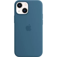 Чехол Silicone Case для iPhone 13 mini, силикон, "голубая сойка"