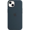 Чехол Silicone Case для iPhone 13 mini, силикон, "голубая бездна"