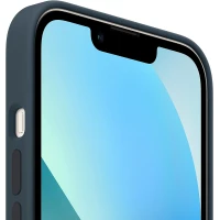 Чехол Silicone Case для iPhone 13 mini, силикон, "голубая бездна"