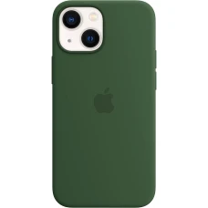 Чехол Silicone Case для iPhone 13, силикон, "клевер"