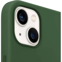 Чехол Silicone Case для iPhone 13, силикон, "клевер"