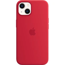 Чехол Silicone Case для iPhone 13, силикон, (Product) RED