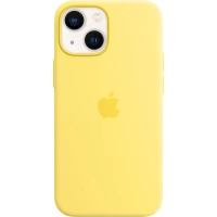 Чехол Silicone Case для iPhone 13 mini, силикон, "лимонный"