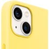 Чехол Silicone Case для iPhone 13 mini, силикон, "лимонный"