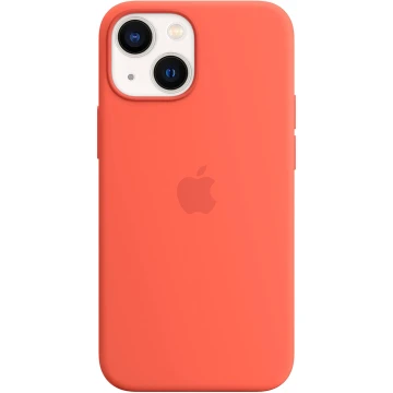 Чехол Silicone Case для iPhone 13 mini, силикон, "нектарин"