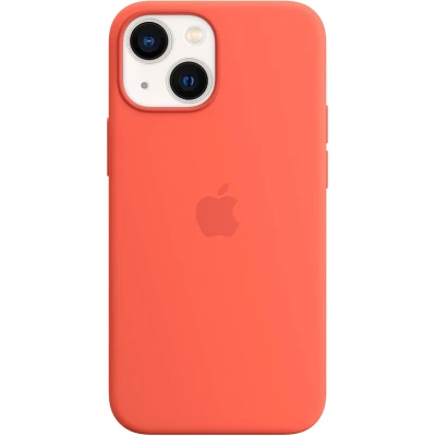 Чехол Silicone Case для iPhone 13 mini, силикон, "нектарин"