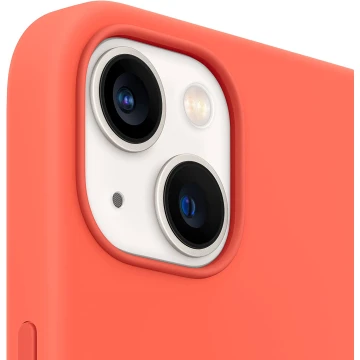 Чехол Silicone Case для iPhone 13 mini, силикон, "нектарин"
