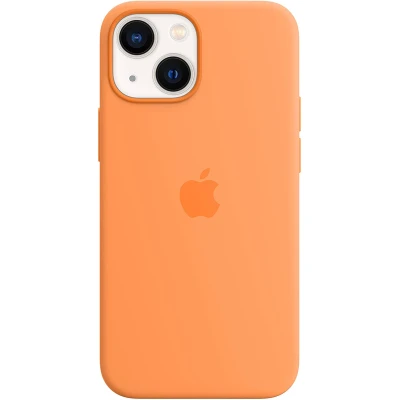 Чехол Silicone Case для iPhone 13, силикон, "оранжевый"
