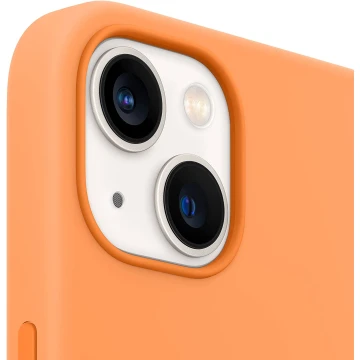Чехол Silicone Case для iPhone 13 mini, силикон, "оранжевый"
