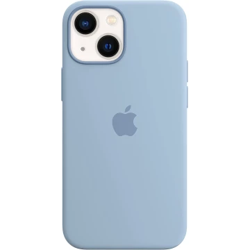 Чехол Silicone Case для iPhone 13 mini, силикон, "синий туман"