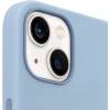 Чехол Silicone Case для iPhone 13, силикон, "синий туман"
