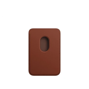 Кожаный кошелёк FineWoven с MagSafe для iPhone 16 Pro Max, коричневый