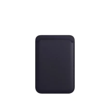 Кожаный кошелёк FineWoven с MagSafe для iPhone 16 Plus, чёрный