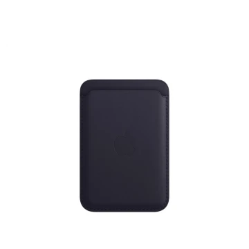 Кожаный кошелёк FineWoven с MagSafe для iPhone 16 Pro Max, чёрный