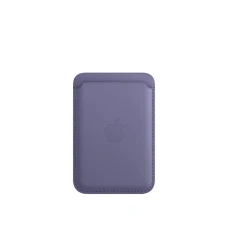 Кожаный кошелёк FineWoven с MagSafe для iPhone 16 Plus, глициния