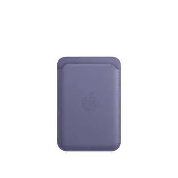 Кожаный кошелёк FineWoven с MagSafe для iPhone 16 Pro Max, глициния