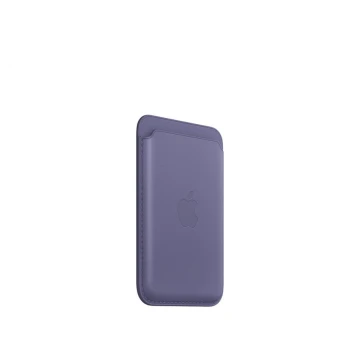 Кожаный кошелёк FineWoven с MagSafe для iPhone 16 Pro Max, глициния