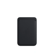 Кожаный кошелёк FineWoven с MagSafe для iPhone 16 Plus, тёмная ночь